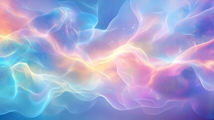 Obraz premium pastel nebula: dreamy abstract background - abstract backgrounds