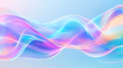 pastel wave abstract background - pastel colors