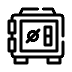 Safe Box line icon