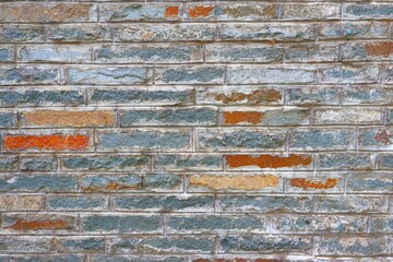 背景 カラフルなレンガのタイル Dark brick tiles