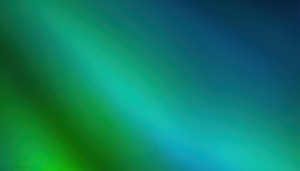 Fototapeta premium Abstract blurred background - defocused Green and blue gradient