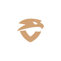 V Eagle, V bird icon logo design vector illustration for brand