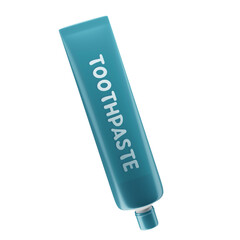 3D Toothpaste Illustration