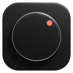 3D Volume Control Icon