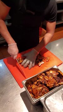 Mexican fast food restaurant serving national Mexican food in a busy downtown location.