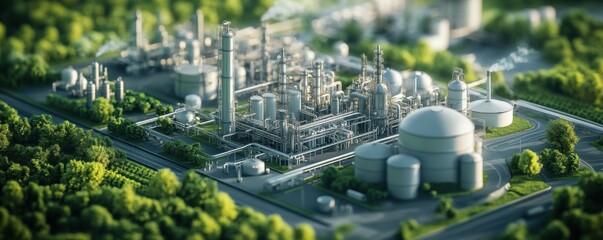 Sustainable Industrial Complex: Harmony Between Industry and Nature