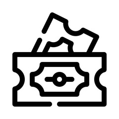 ticket line icon