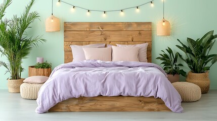 Modern cozy bedroom design stylish decor for a serene and inviting environment