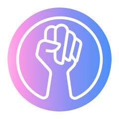 womens day Gradient icon