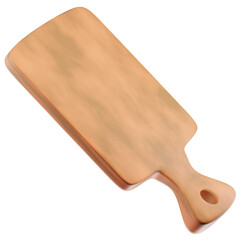 3D Cutting Board Illustration