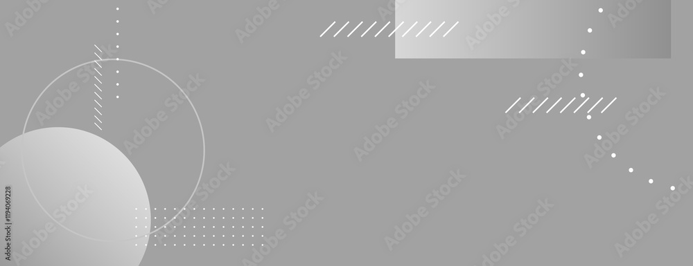 Aufkleber gray background with abstract geometric shapes. the background features a smooth gray texture with w