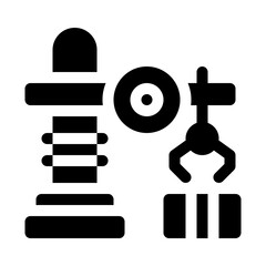 Robotics Automation glyph icon
