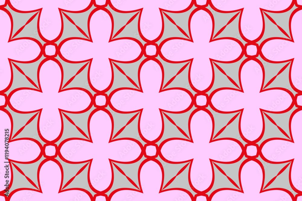 Poster modern abstract seamless background with stylish geometric patterns,