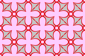 Modern abstract seamless background with stylish geometric patterns,