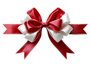 Fototapeta premium Festive gift bow decoration celebrations digital image studio setting close-up holiday theme