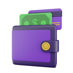 3D Wallet Icon