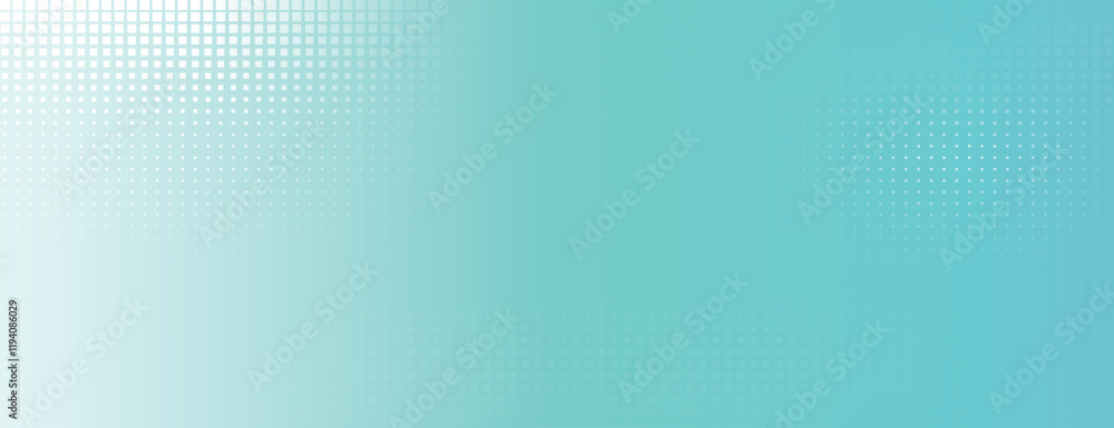 Poster gradient background, teal and white, with a dotted texture. the background is smooth and modern. tea