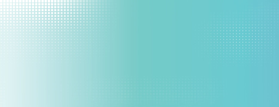 Gradient background, teal and white, with a dotted texture. The background is smooth and modern. Teal color dominates the background. Minimal halftone texture, halftone dotted background vector