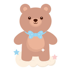 baby shower teddy bear