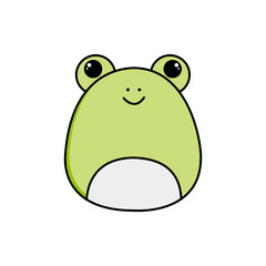 Simple drawings of cute animal cartoon characters