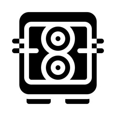 speaker glyph icon