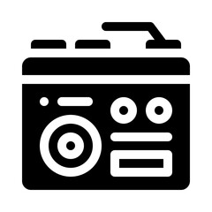 radio glyph icon