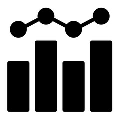 graph glyph icon