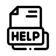 Help line icon