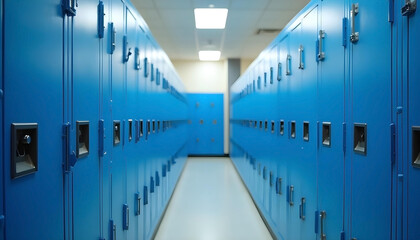 server rack in a center