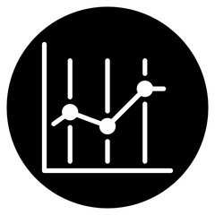statistics glyph icon