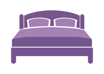 vector bed illustration.