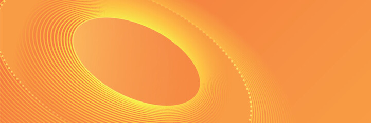 Abstract orange background with diagonal lines. Dynamic shapes composition.