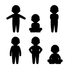Dynamic Pose of a Child