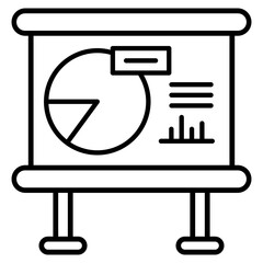 Data Visualization  Icon Element For Design