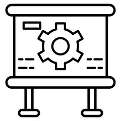 Presentation  Icon Element For Design