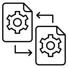 Exchange  Icon Element For Design