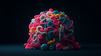 Supply chain disruption and resilience strategies in modern industry abstract environment close-up view