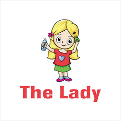 hair care medication logo vector