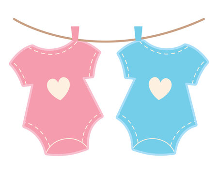 gender reveal baby clothes