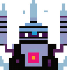 Pixel Robot Protector