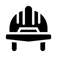 Hard Hat glyph icon