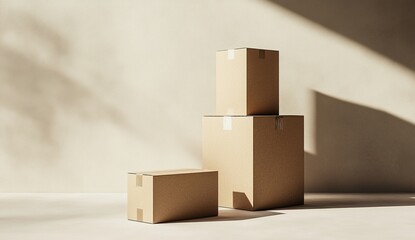 Stacking Cardboard Boxes: A Simple Guide to Efficient Packing and Storage Solutions for Moving or Organization
