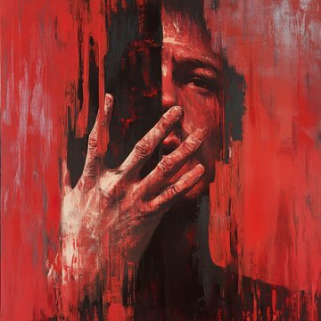 Crimson Concealment: A Study in Red and Human Emotion