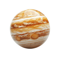 Realistic Detailed 3d Planet Venus. PNG high resolution image.