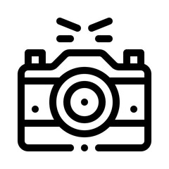 Camera line icon