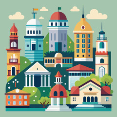  Buildings collection