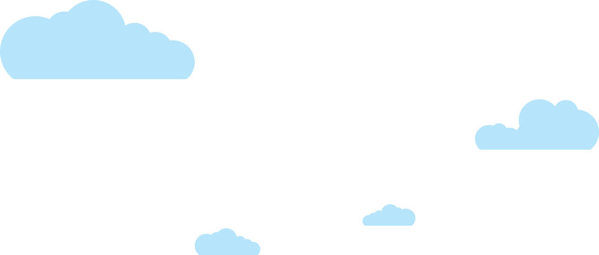 cloud background Vector illustration