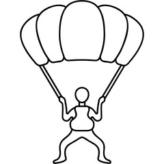 Parasailing Icon