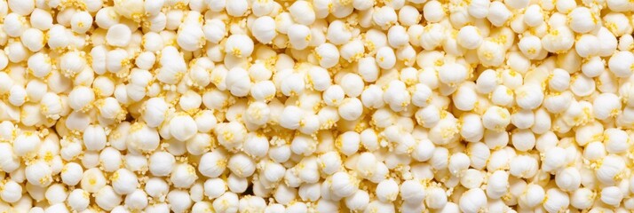 White Quinoa Seeds Close Up Texture Background