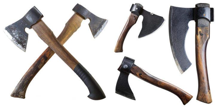 Collection of Handcrafted Axes